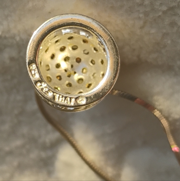 925 Sterling Silver Carousel Necklace - Picture 4 of 6